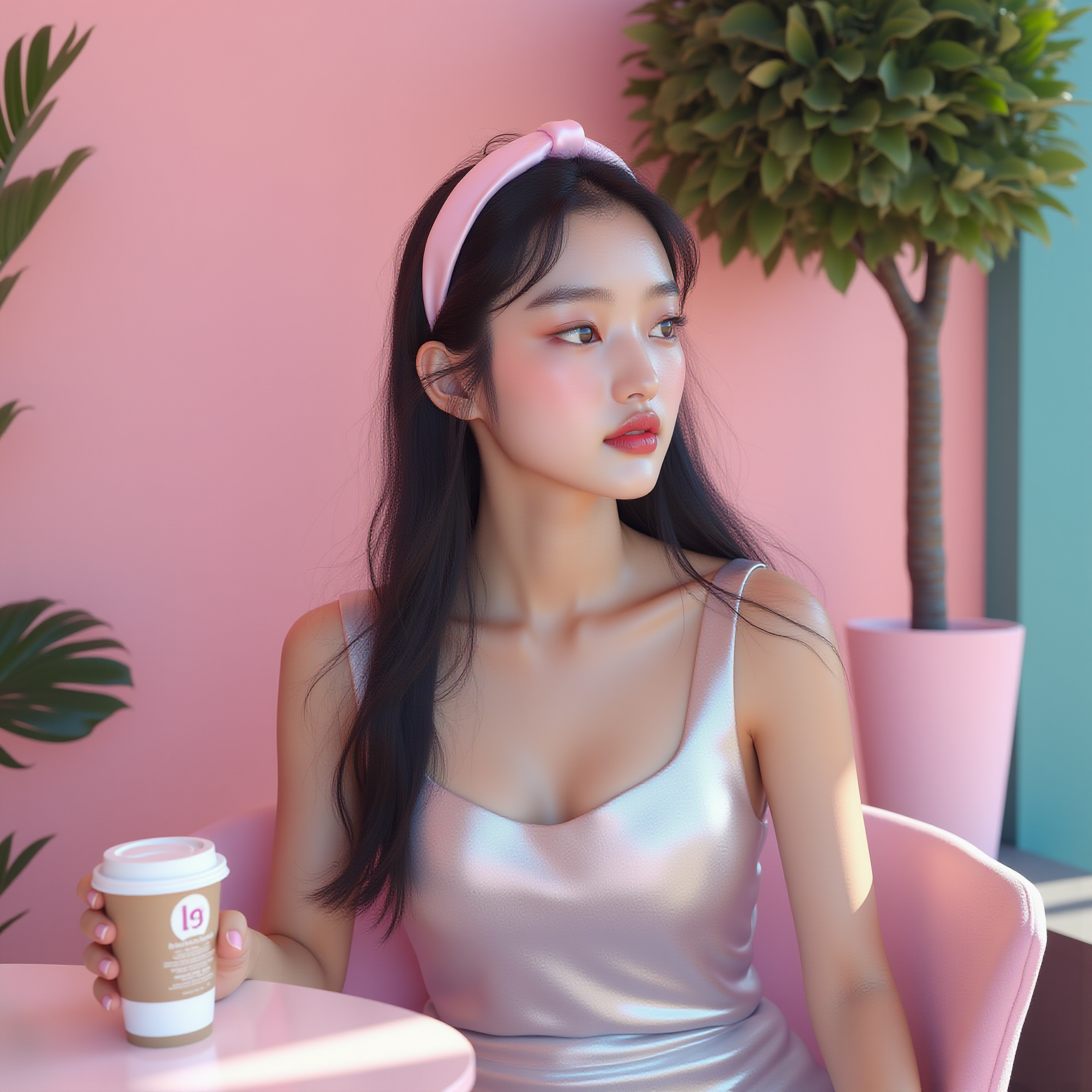woman sitting in chair