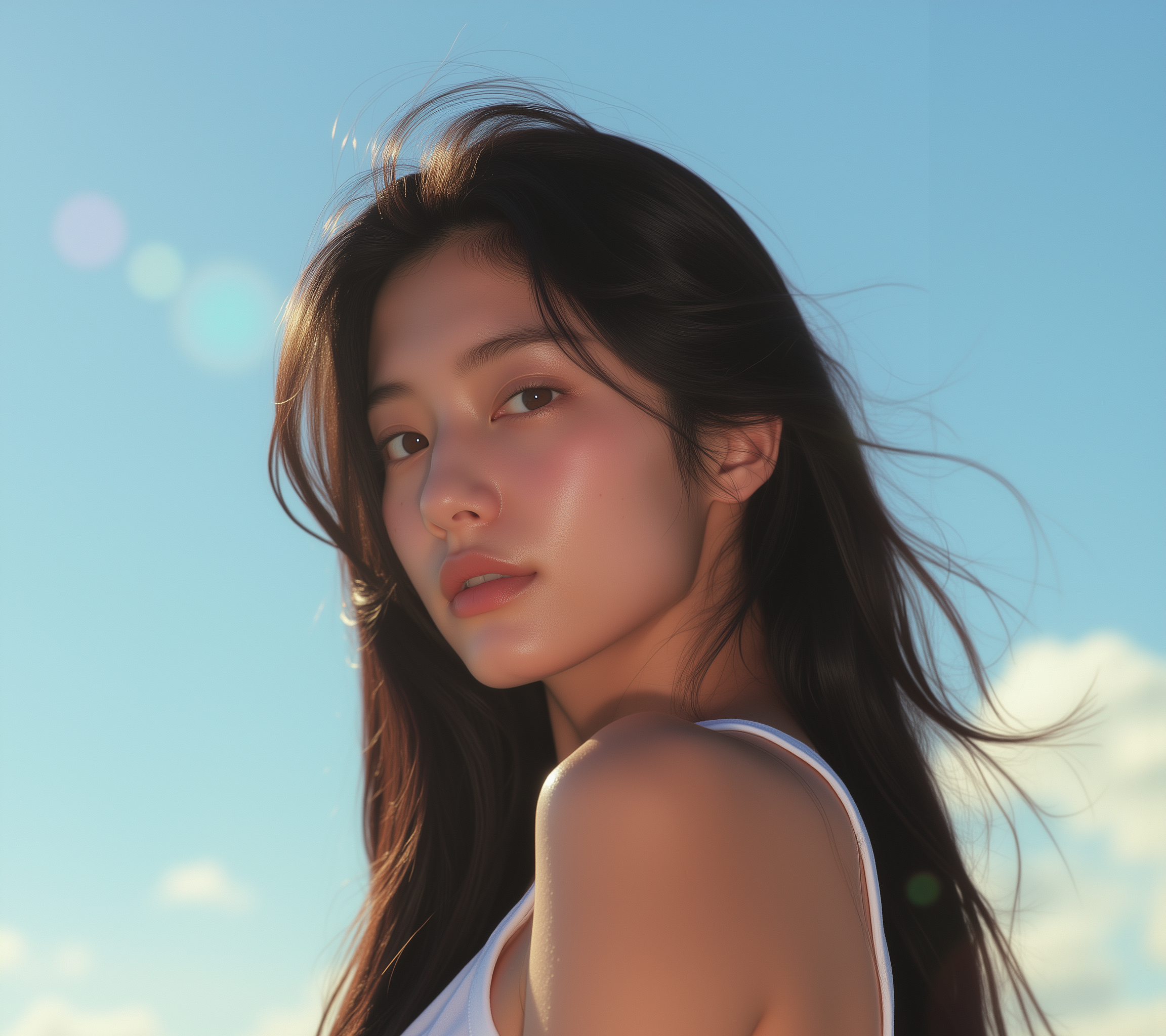 AI 버츄얼 뷰티 모델 바이레나 byLENA 메인 이미지