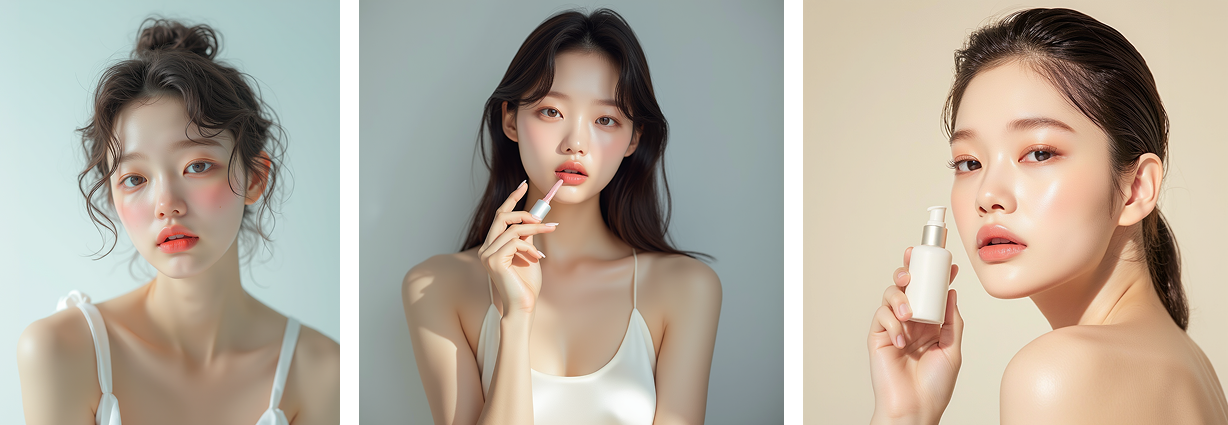 스몰 브랜드를 위한 새로운 기회이자 대안으로 떠오르고 있는 AI 모델 (이미지: 바이레나 AI 모델)